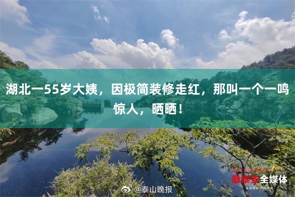 湖北一55岁大姨，因极简装修走红，那叫一个一鸣惊人，晒晒！